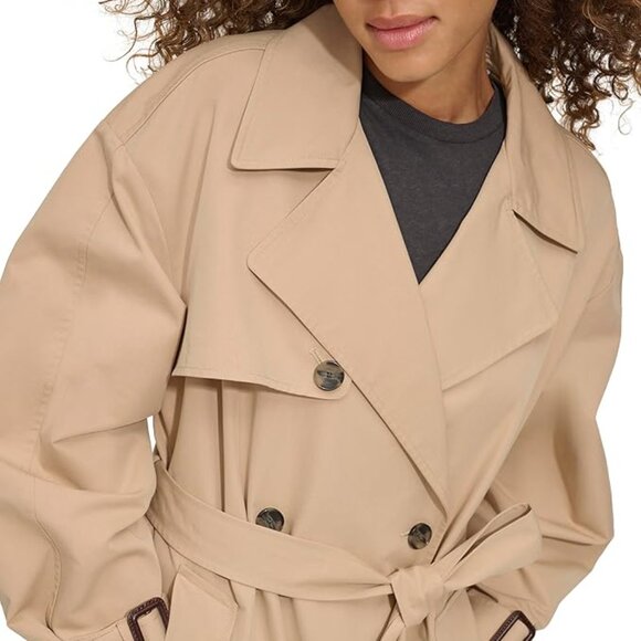 Levi's Women's Belted Trench Coat - Picture 3 of 7